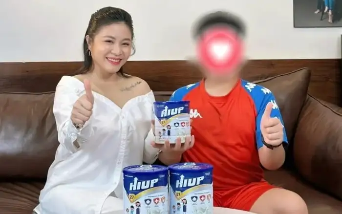 MC Hoàng Linh bị phạt hơn 100 triệu đồng vì quảng cáo sữa HiUP 27 sai quy định