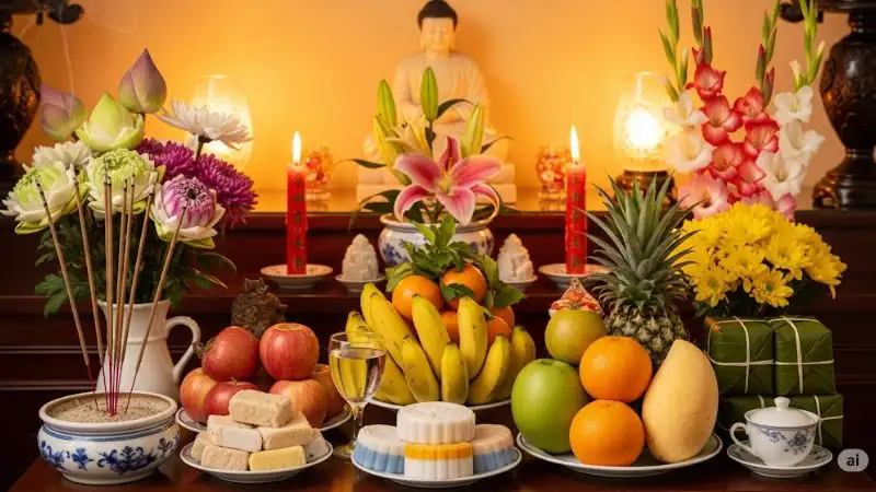 Hướng dẫn cúng rằm tháng 6: Văn khấn, mâm cúng chi tiết